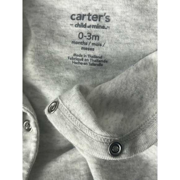 Baby Clothes 0 3 6 Months Newborn Lot 4 Boy Sleeper Pajama 1 Piece Carter Gerber - Picture 8 of 13